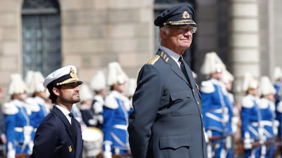 King Carl XVI Gustaf of Sweden (right) has ruled since 1973. Getty