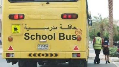 All 3,200 buses run by Emirates Transport across the UAE are being fitted with the GPS tracking system. Jaime Puebla / The National