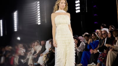 A look by designer Razan Alazzouni at Riyadh Fashion Week 2025. Photo: Riyadh Fashion Week