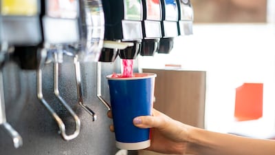 Soft drinks in the UAE will now be taxed as per the amount of sugar it contains. Getty Images