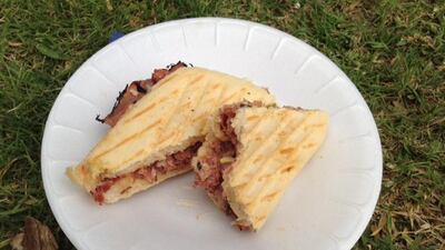 Cafe Habana’s The Cuban. (Photo by Ann Marie McQueen)