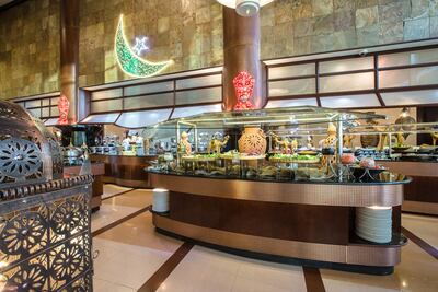 Iftar buffet at Al Raha Beach Resort