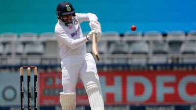 India's Shardul Thakur hit a quickfire 28 off 24 balls. AFP