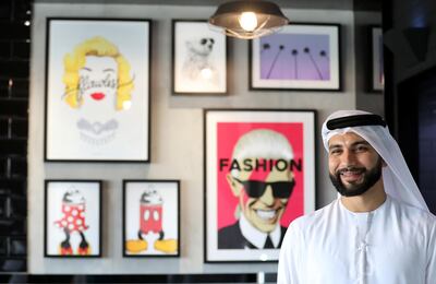 Mr Bartawi says his background in finance helped him set up the business. Chris Whiteoak / The National