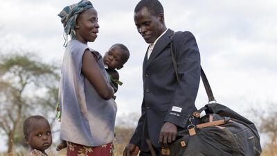 Still from 'Thank You For The Rain'. anthropoSCENE opens with ‘Thank You for the Rain,’ a collaborative experiment by Norwegian filmmaker Julia Dahr and Kenyan farmer Kisilu Musya. It captures the latter’s extraordinary journey from local farmer to global activist in the lead up to the 2015 COP21 climate talks in Paris.