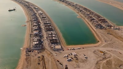 Palm Jebel Ali in Dubai is being constructed at increasing pace. Photo: Nakheel