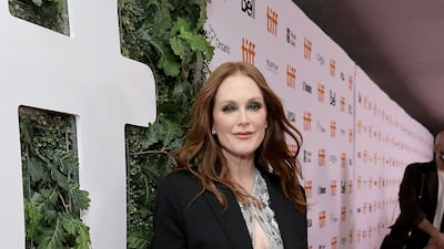 Julianne Moore attends the 'Dear Evan Hansen' premiere on the opening night of the Toronto International Film Festival, taking place from September 10 to 18. AFP