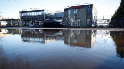 The Wockhardt pharmaceutical plant in Wrexham, Wales was hit by flood waters from Storm Christoph. Reuters.