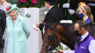 Queen Elizabeth II attends the fifth day of the Royal Ascot horse-racing meet. AFP