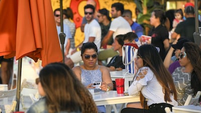 The Club Social Festival at Yas Beach. Khushnum Bhandari for The National