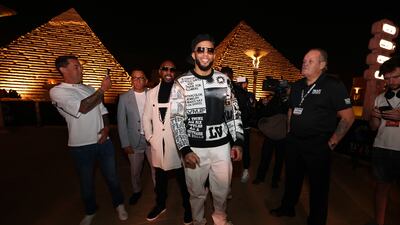 Lyndon Arthur arrives ahead of the Day of Reckoning. Getty Images