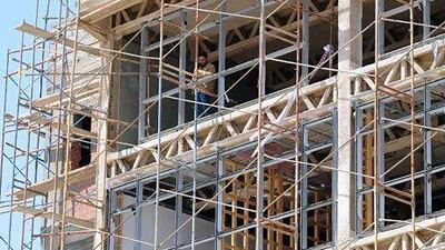 Up and running: life has returned to the Cairo property market over the past three months as developers resume work on stalled projects. Dana Smillie for The National