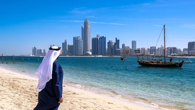 Abu Dhabi's non-oil economy rose by 7.6 per cent annually in the third quarter of 2025. Victor Besa / The National