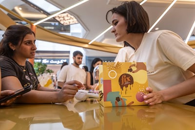 A Fix's pop-up in Dubai's Mall of the Emirates in 2025. Antonie Robertson / The National