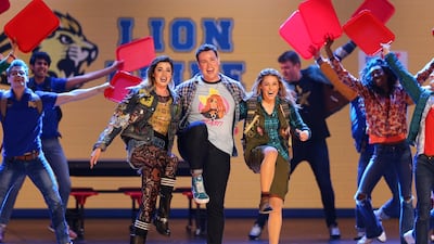 The cast of "Mean Girls" performs at the 72nd annual Tony Awards on June 10, 2018, in New York. Producers of the Broadway musical, based on Tina Fey's hit film, have decided not to reopen when authorities allow theatres to open in New York. Photo by Michael Zorn/Invision/AP