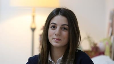 Elena-Maria Andrioti said people can be caught in a cycle of dependency. Pawan Singh / The National