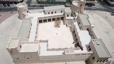 The almost 200-year-old Al Hisn Fort has been returned to its former glory.