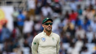 South Africa captain Faf du Plessis oversaw a 3-0 drubbing by India in the Test series. AFP