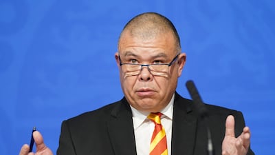 Deputy chief medical officer for England Jonathan Van-Tam has resigned and will leave the post in March. AFP