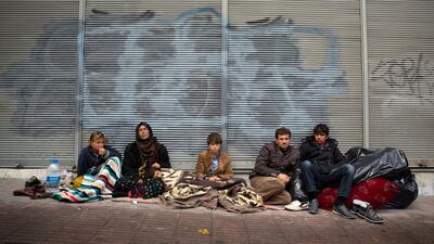 Mazlumder, a human rights association, estimates that up to 100,000 unregistered Syrians are living in Istanbul’s parks and in apartments in poorer neighbourhoods. Kerem Uzel for The National