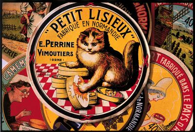 Artefacts found in the Musee du Camembert in Vimoutiers, France. Getty Images.