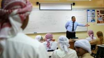 The Abu Dhabi Education Council ran an intensive English language summer programme last year for grade 11 pupils.