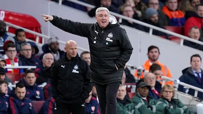 Newcastle United manager Steve Bruce. PA
