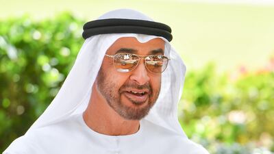 Sheikh Mohamed bin Zayed, Crown Prince of Abu Dhabi and Deputy Supreme Commander of the UAE Armed Forces. Dubai Media Office / Wam