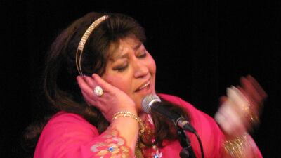 5. FARIDA MOHAMMED She has been labelled as a pioneer for showcasing the beauty of ancient Iraqi music, but the veteran singer looks at her work as more about safeguarding an important Arabic artistic tradition. She is the leading purveyor of the Iraqi maqam, which is less a genre and more an artistic universe complete with its own architecture of melodic modes, indigenous instruments, vocal and instrumental performances. Credit: Richard Duebel