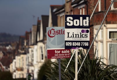House prices in Britain have continued to climb steadily upwards in recent months. PA