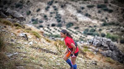 Maria Conceicao will attempt seven 50-kilometre ultra-marathons across seven continents in seven weeks, known as her “777 challenge”, to raise US$1 million (Dh3.67m) for charity. Courtesy Maria Conceicao