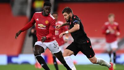 SUBSTITUTES: Axel Tuanzebe - 6. On for Fred at half time to put the ball in the net with a stunning header, but VAR rightly ruled it out for foul from Lindelof. A shame, for it would have been his first goal. Getty