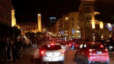 A Utopian vision for Beirut by the British ambassador to Lebanon includes a car-free city centre by 2020. Anwar Amro / AFP