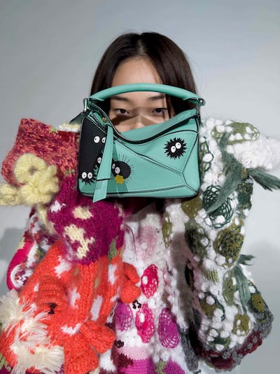 The Loewe X Spirited Away collaboration. Photo: Juergen Teller for Loewe
