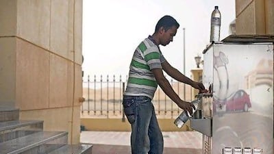 Providing access to potable water in Bric nations will add $125bn to their GDP. Lee Hoagland / The National