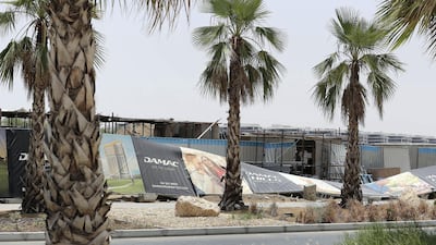 High winds, rain and dust hit Dubai on Sunday afternoon