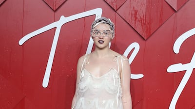 Game of Thrones star Maisie Williams on the red carpet. EPA