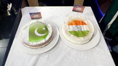 Cakes at an event held by the UAE Fusion Socialites Global Facebook group. Photo: Ayesha Sohail