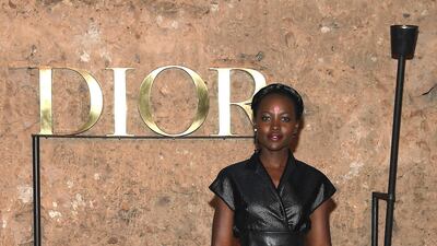 Actress Lupita Nyong'o attends the Christian Dior Cruise 2020 show in Marrakech. Getty Images