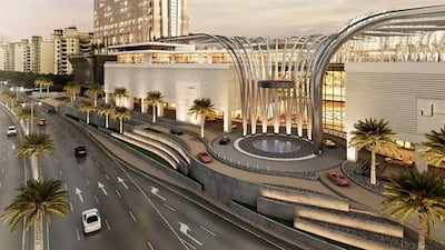 Above, the 52-storey The Palm Tower. Courtesy Nakheel