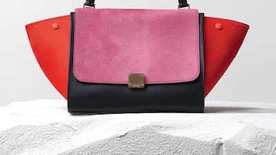 Bag, Céline price on request. Courtesy Céline