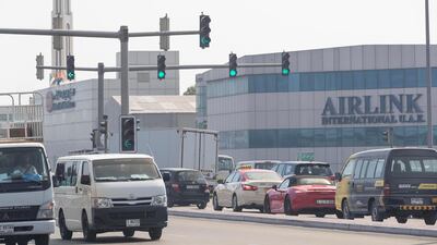There were delays in Dubai this morning. Antonie Robertson / The National