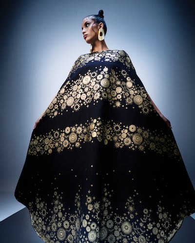 Dima Ayad, known for flattering designs and modest shapes, has unveiled her Ramadan collection. Photo: Dima Ayad