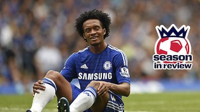 Juan Cuadrado only made nine appearances for Chelsea across all competitions this season. Tony O'Brien / Action Images / Reuters