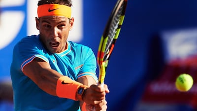 Rafael Nadal took an hour and three quarters to overcome Jan-Lennard Struff in their first meeting. Alex Caparros / Getty Images