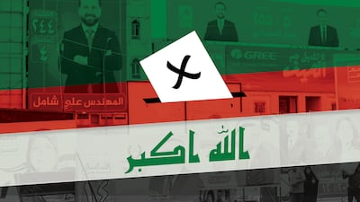 Iraqis are set to go to the polls for parliamentary elections on November 11. Nick Donaldson/ AFP