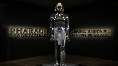 Taharqa, the third ruler of the 25th Dynasty, is the star of the exhibition.