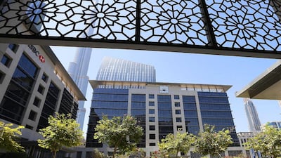 The Emaar Square building in Dubai. Pawan Singh / The National