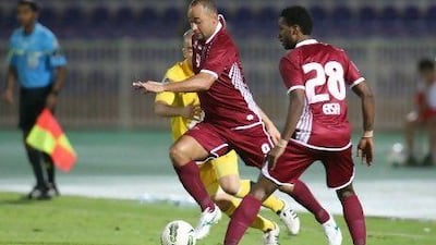 Al Wadha'sFernando Baiano scored twice against Al Wasl.