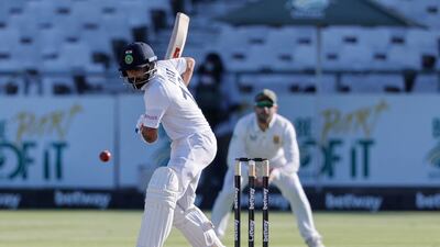 Virat Kohli has worked hard to overcome his weakness outside the off stump. AFP